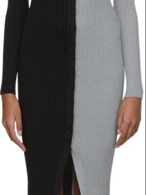 STAUD Shoko Sweater Midi Dress XL